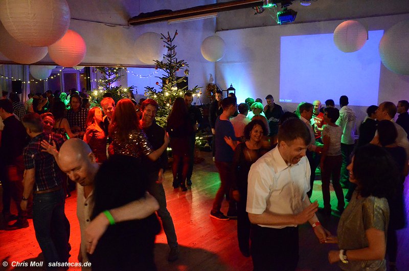 Weihnachts-Salsaparty am 20.12.2015 im Zollhaus (Willich-Kaarst bei Dsseldorf)